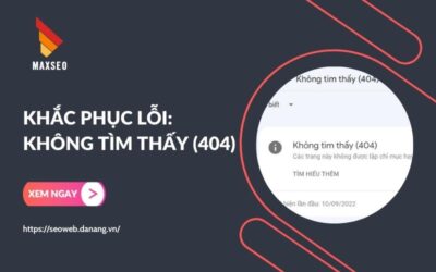 Khắc phục lỗi: Không tìm thấy (404)